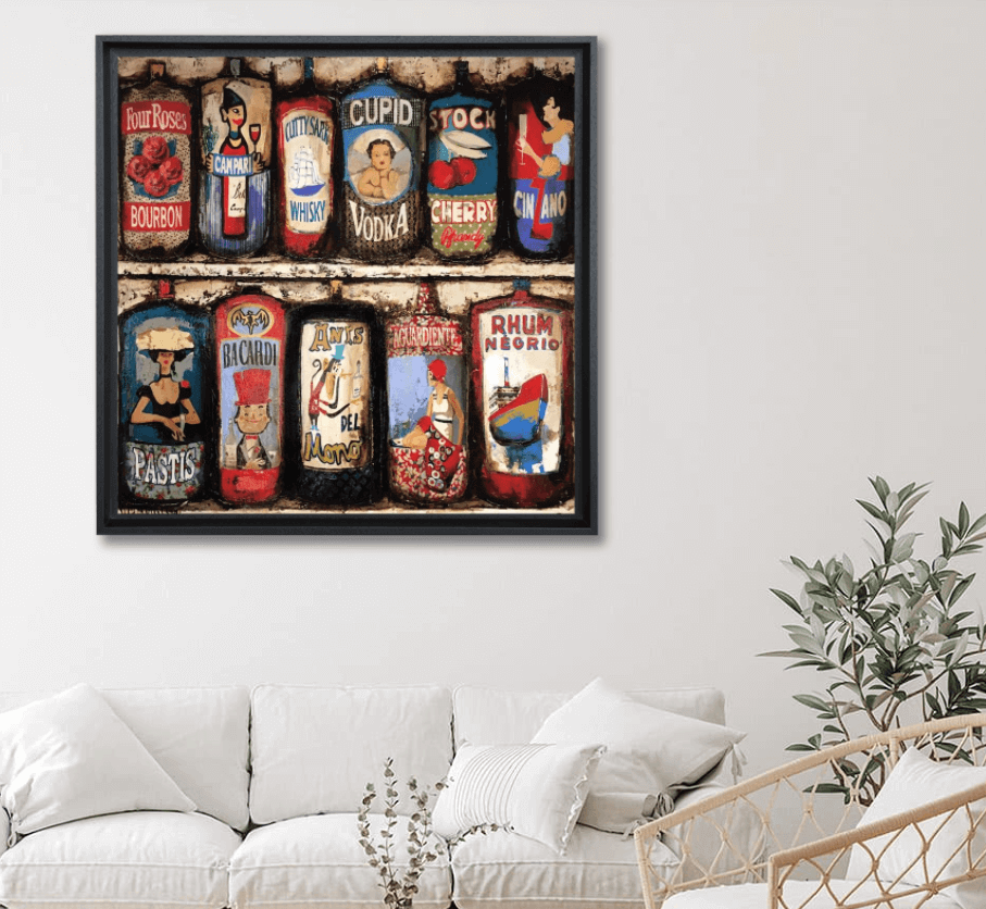 bodega nature morte peinture de natalia